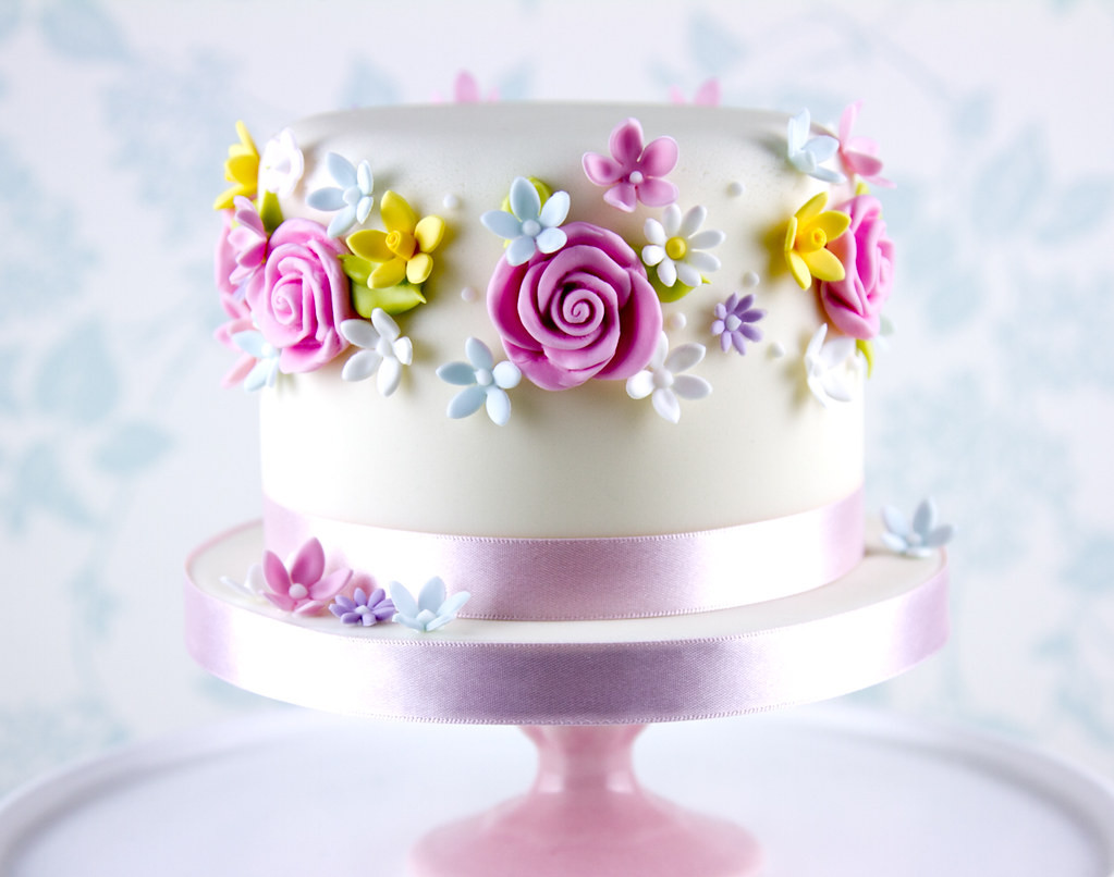 Best ideas about Birthday Flower Cake
. Save or Pin Flowers Birthday Cake Now.