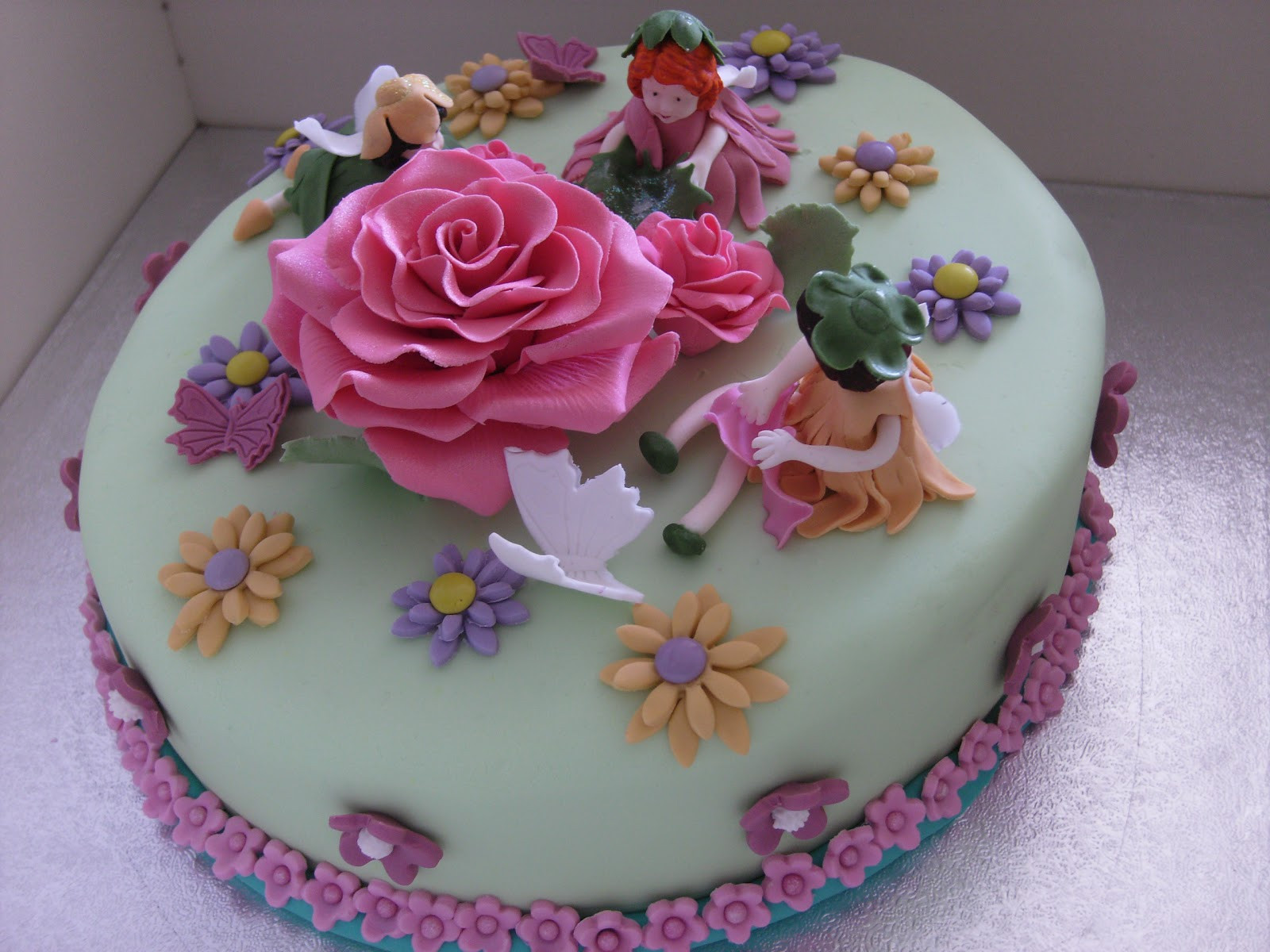 Best ideas about Birthday Flower Cake
. Save or Pin Flower Fairy Birthday Cake Party and Ma ra Cake Recipe Now.