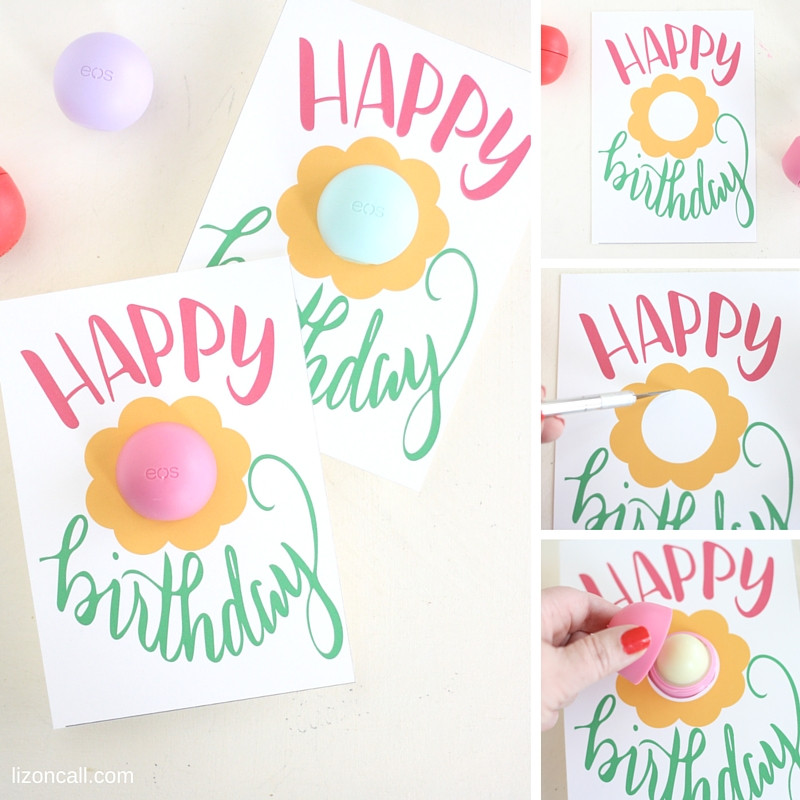 Best ideas about Birthday Gift Card
. Save or Pin Free Printable EOS Happy Birthday Gift Card Liz on Call Now.