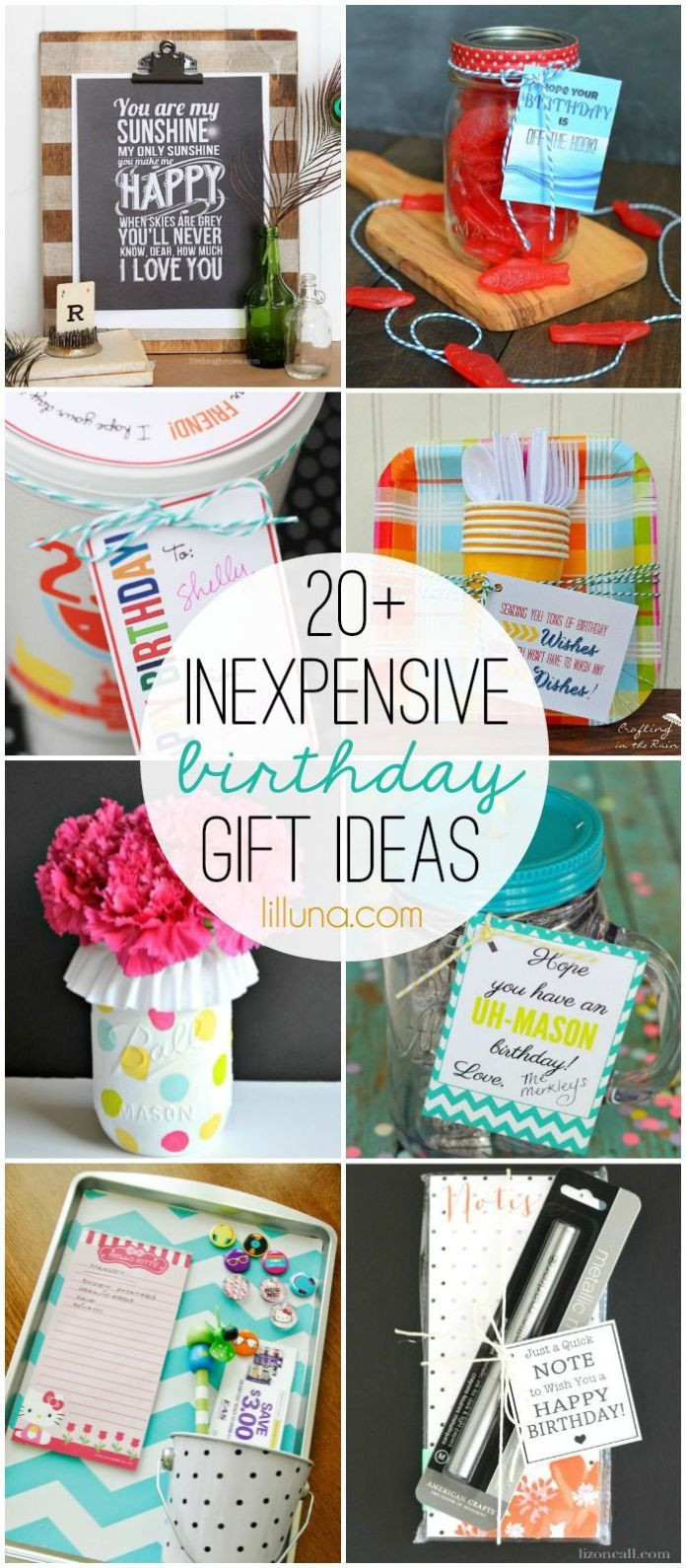 Best ideas about Birthday Gift Craft Ideas
. Save or Pin Best 25 Inexpensive birthday ts ideas on Pinterest Now.