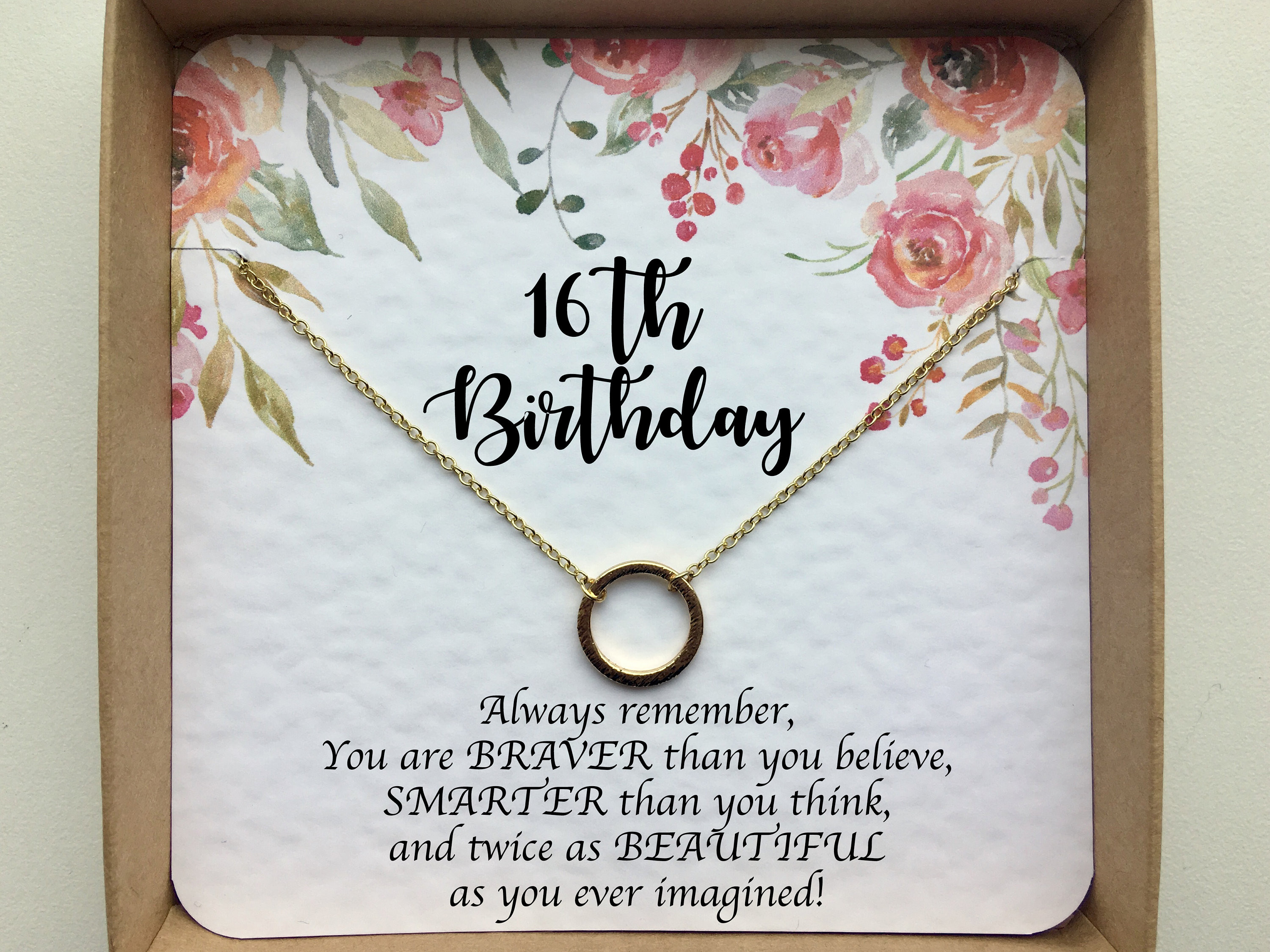 Best ideas about Birthday Gift Ideas Daughter
. Save or Pin 16th birthday t girl Sweet 16 t Sweet 16 necklace Now.