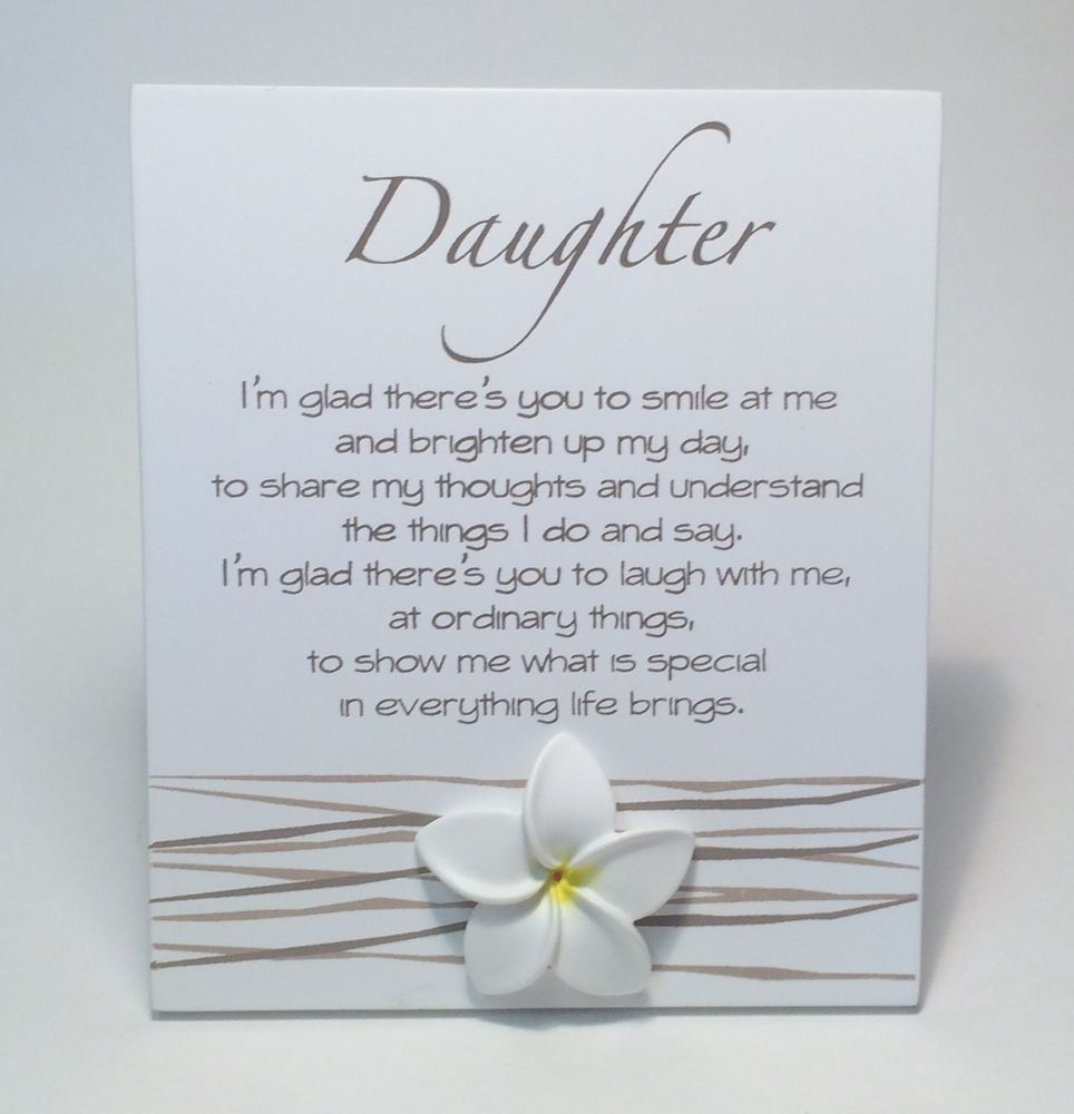 Best ideas about Birthday Gift Ideas Daughter
. Save or Pin Splosh Daughter Poem Birthday Gift Ideas for Her WF029 Now.