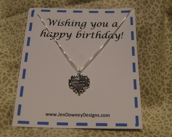 Best ideas about Birthday Gift Ideas For Daughter In Law
. Save or Pin Daughter In Law Birthday Gift Necklace by BrilliantKeepsakes Now.