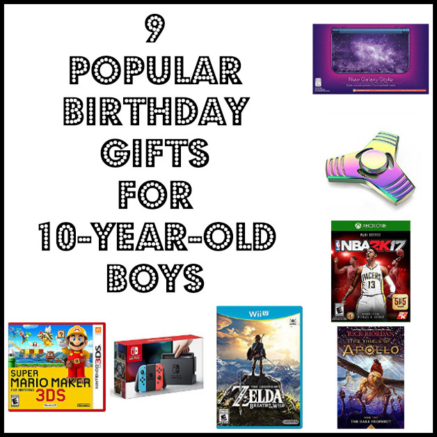 Best ideas about Birthday Gifts For 10 Year Old Boy
. Save or Pin 9 Popular Birthday Gifts for 10 Year Old Boys Books Now.