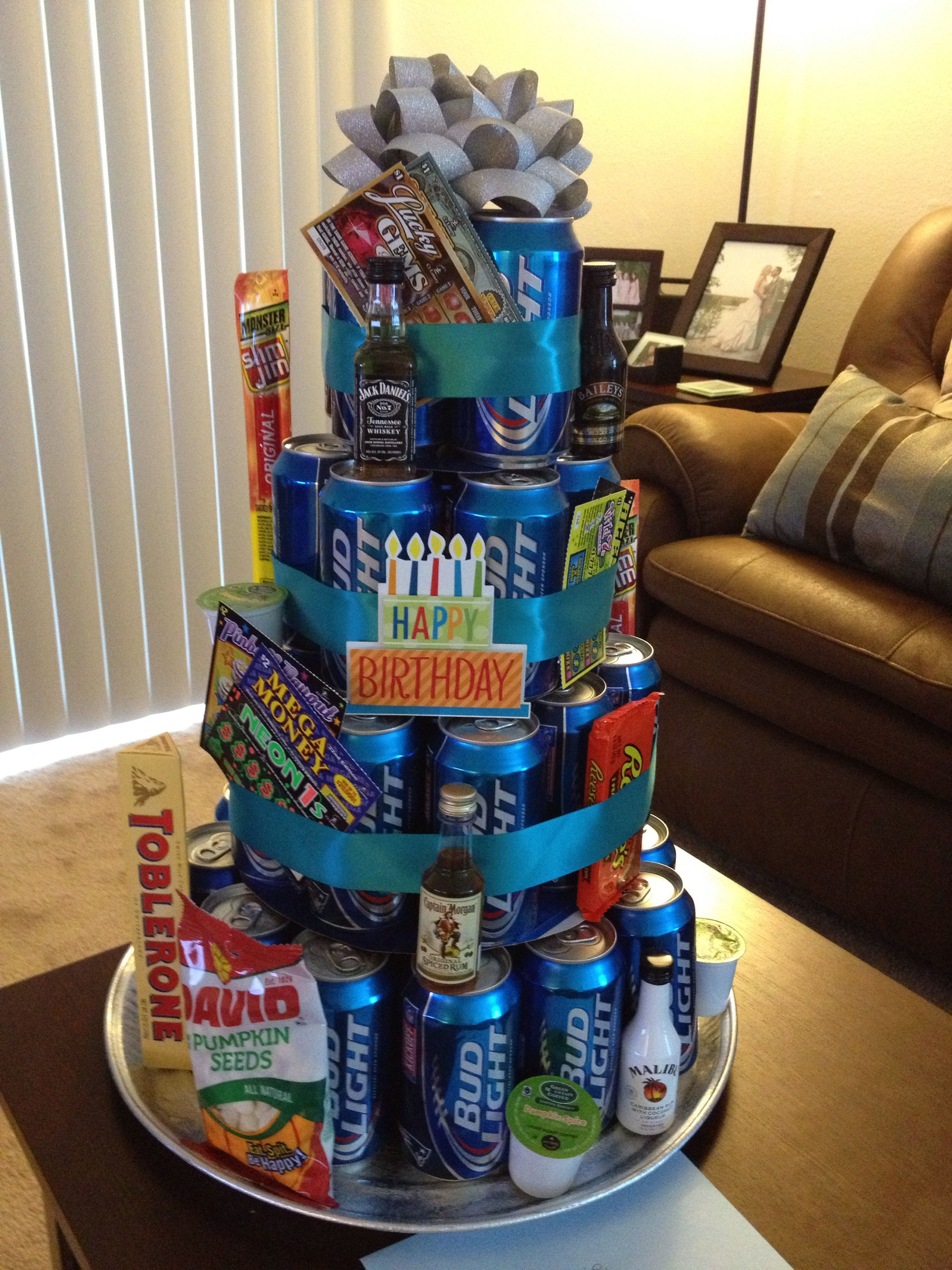 Best ideas about Birthday Gifts For 21 Year Old Male
. Save or Pin Beer Cake KLS Craft Ideas Now.
