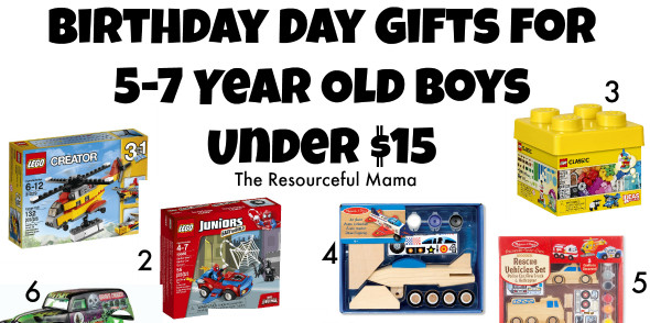 Best ideas about Birthday Gifts For 5 Year Old Boy
. Save or Pin Birthday Gifts for 5 7 Year Old Boys Under $15 The Now.