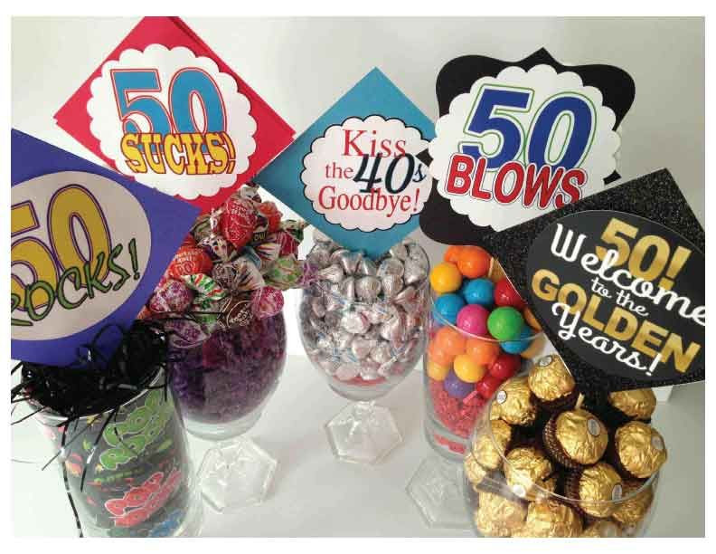 Best ideas about Birthday Gifts For 50 Year Old Woman
. Save or Pin Very clever centerpiece ideas for milestone birthdays Use Now.