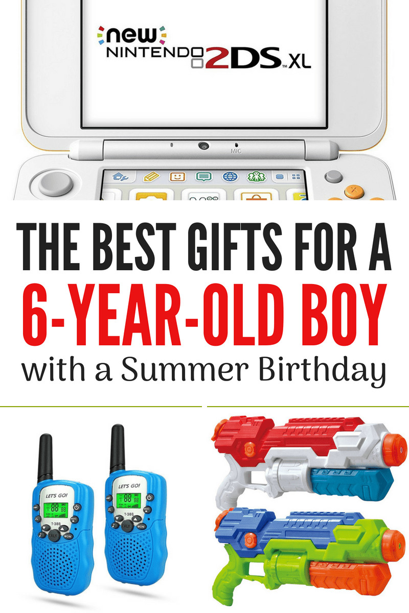 Best ideas about Birthday Gifts For 6 Year Old Boy
. Save or Pin The Best Gifts for a Six Year Old Boy with a Summer Birthday Now.