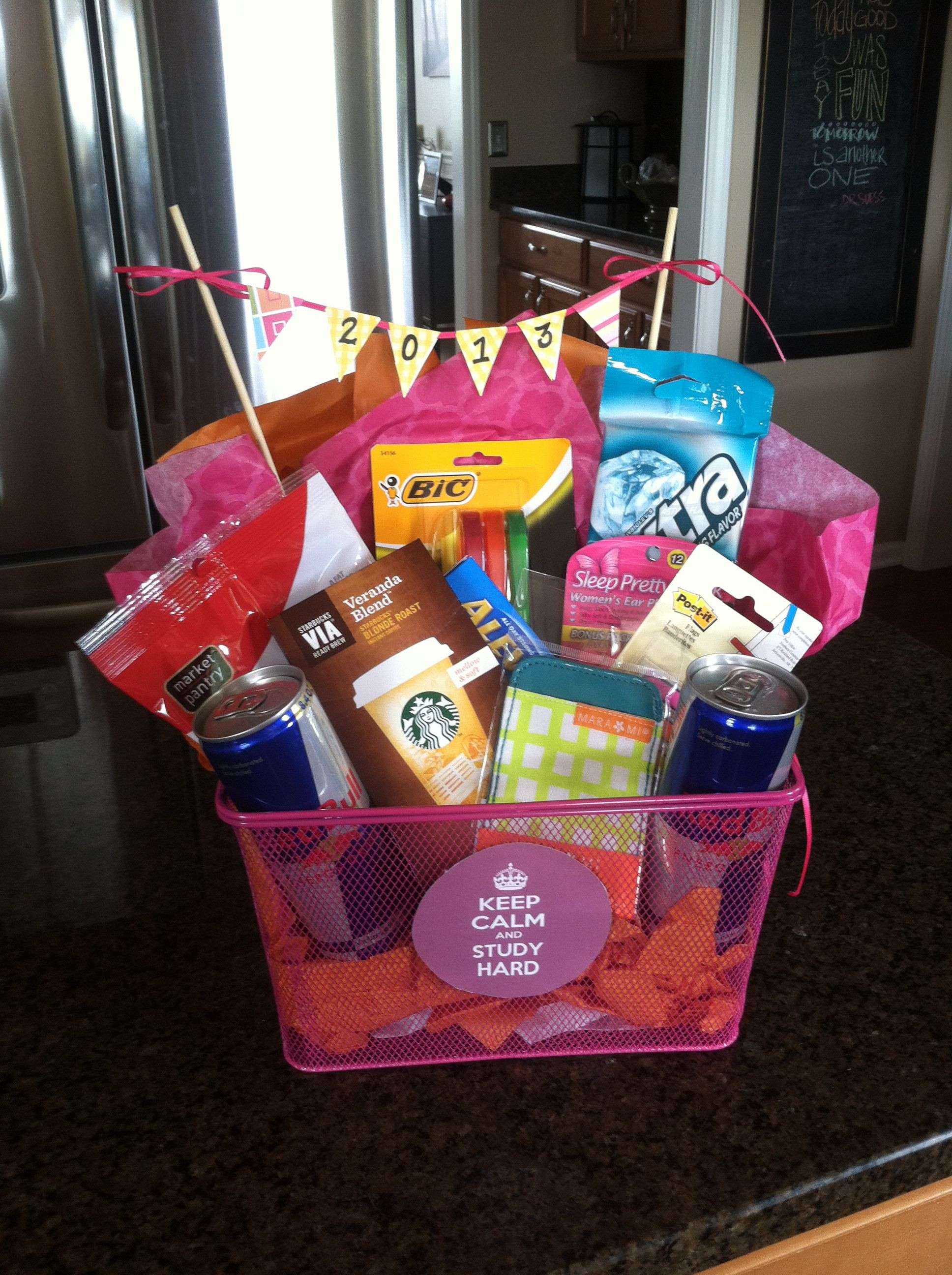Best ideas about Birthday Gifts For College Girl
. Save or Pin f to college t basket study t basket graduation Now.