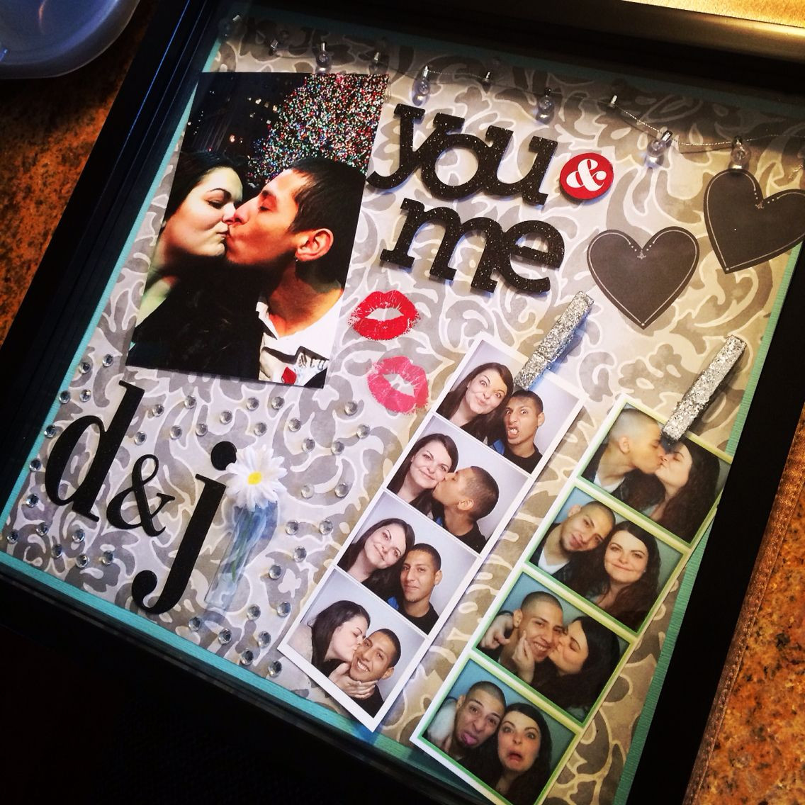 Best ideas about Birthday Gifts For Couples
. Save or Pin I decided I wanted to make a shadow box of me and my Now.