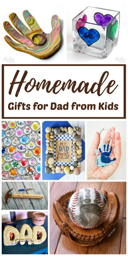 Best ideas about Birthday Gifts For Dad From Kids
. Save or Pin Homemade Father s Day Gifts for Dad from Kids Now.