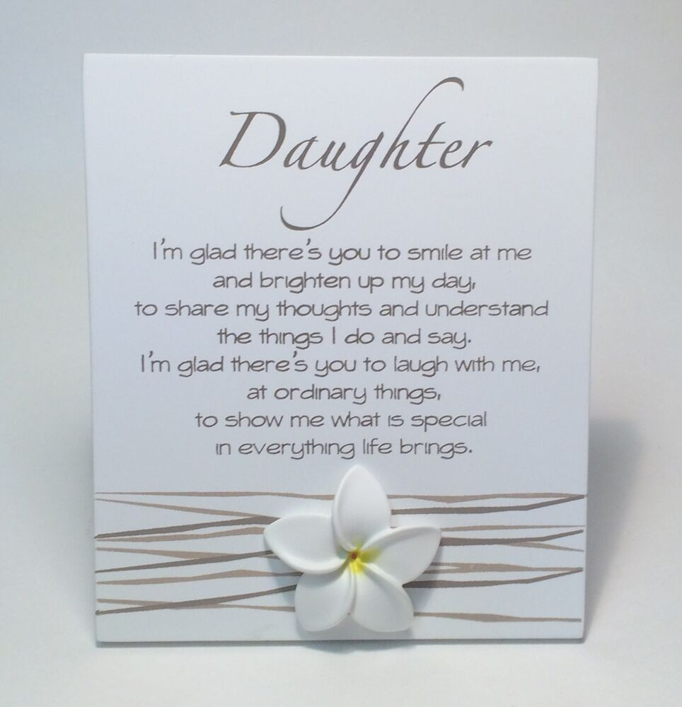 Best ideas about Birthday Gifts For Daughter
. Save or Pin Splosh Daughter Poem Birthday Gift Ideas for Her WF029 Now.