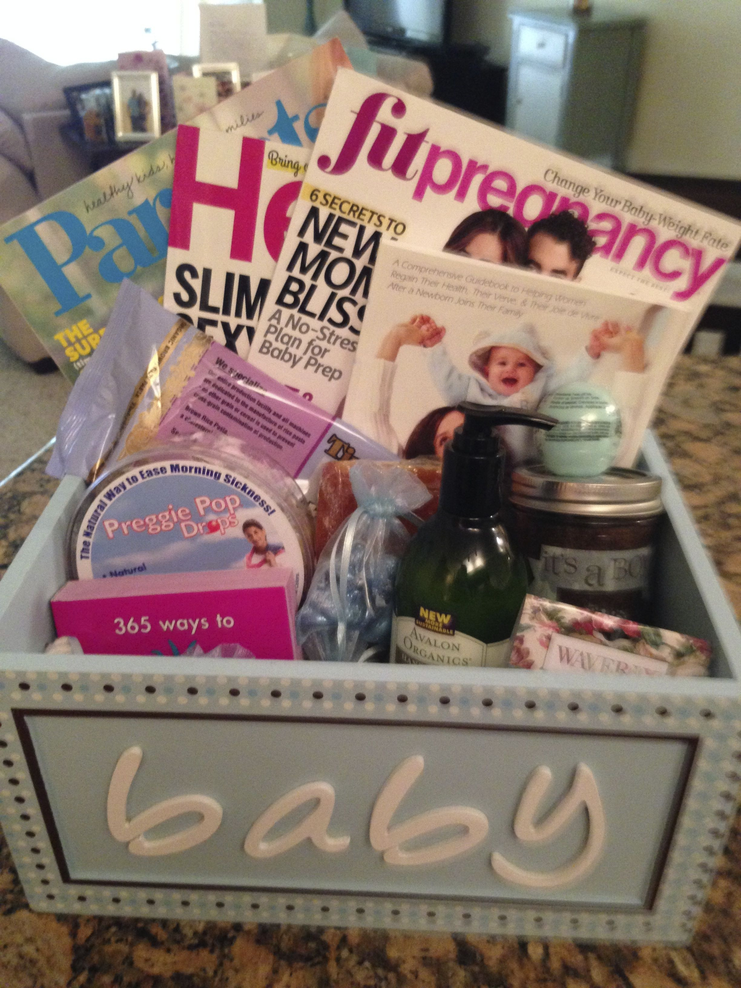 Best ideas about Birthday Gifts For Expecting Mothers
. Save or Pin The perfect pregnancy t basket Filled with magazines Now.