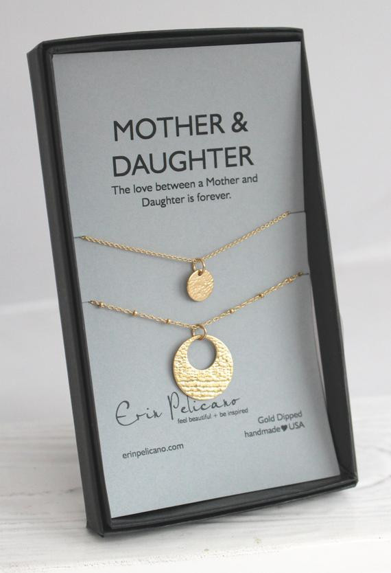 Best ideas about Birthday Gifts For Mom From Daughter
. Save or Pin Mother Daughter Necklace Mom Daughter Jewelry t for Mom Now.