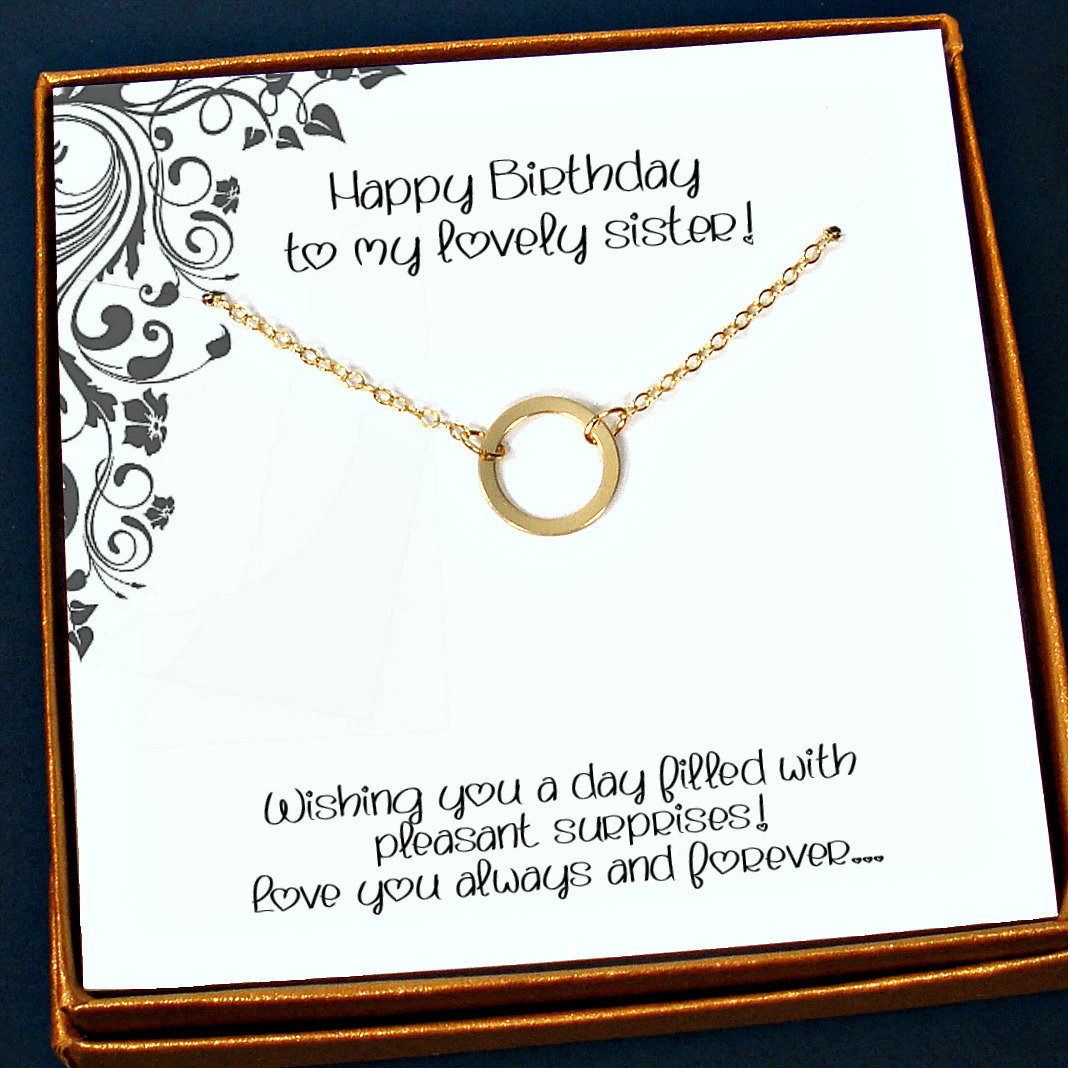 Best ideas about Birthday Gifts For Sister
. Save or Pin Sister necklace Sister birthday t Sister t Sister Now.