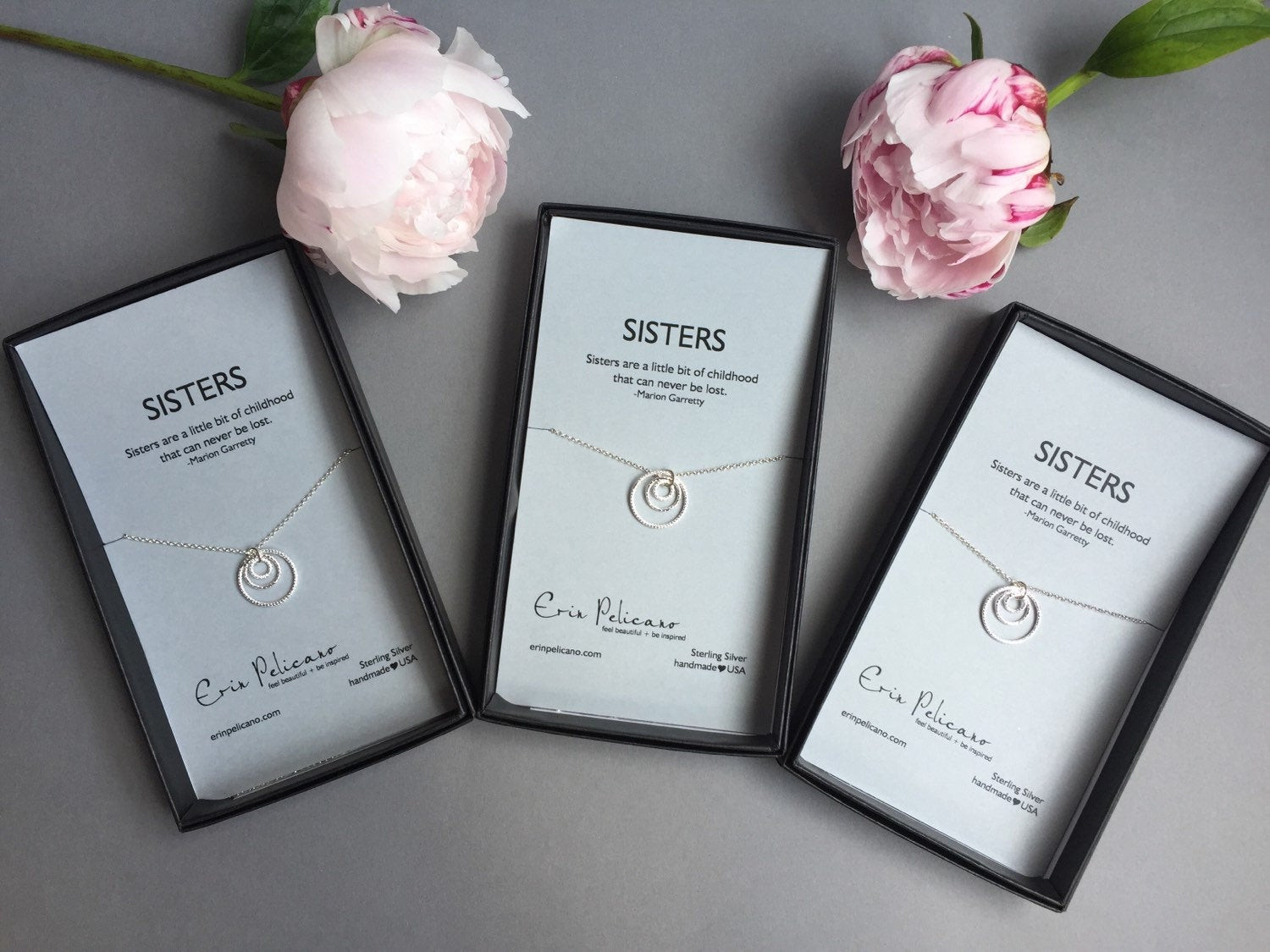 Best ideas about Birthday Gifts For Sisters
. Save or Pin Sisters Jewelry Necklace Set Gifts for Sister Bridesmaid Gift Now.