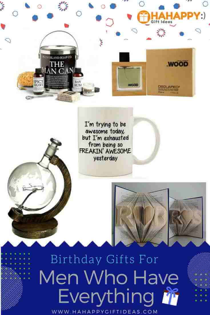 Best ideas about Birthday Gifts For The Man Who Has Everything
. Save or Pin 24 Best Birthday Gifts For Men Who Have Everything Now.