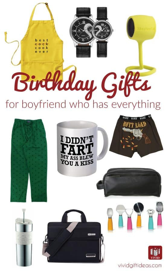 Best ideas about Birthday Gifts For The Man Who Has Everything
. Save or Pin 12 Best Birthday Gift Ideas for Boyfriend Who Has Now.