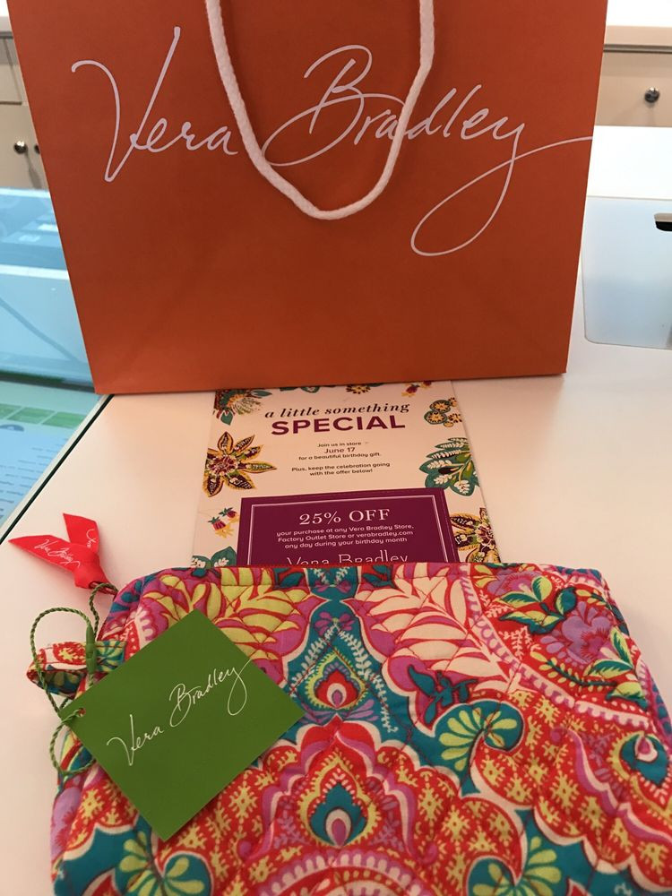 Best ideas about Birthday Gifts From Stores
. Save or Pin Birthday t from Vera bradley Yelp Now.