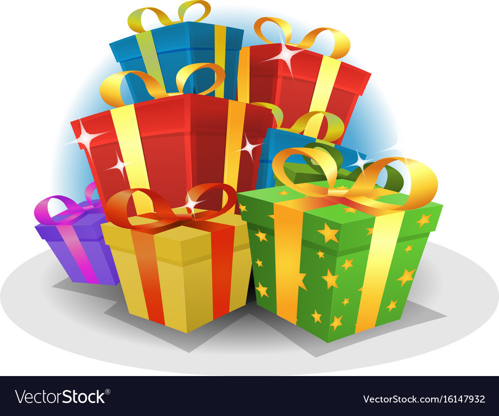 Best ideas about Birthday Gifts Images
. Save or Pin Happy birthday ts pack Royalty Free Vector Image Now.