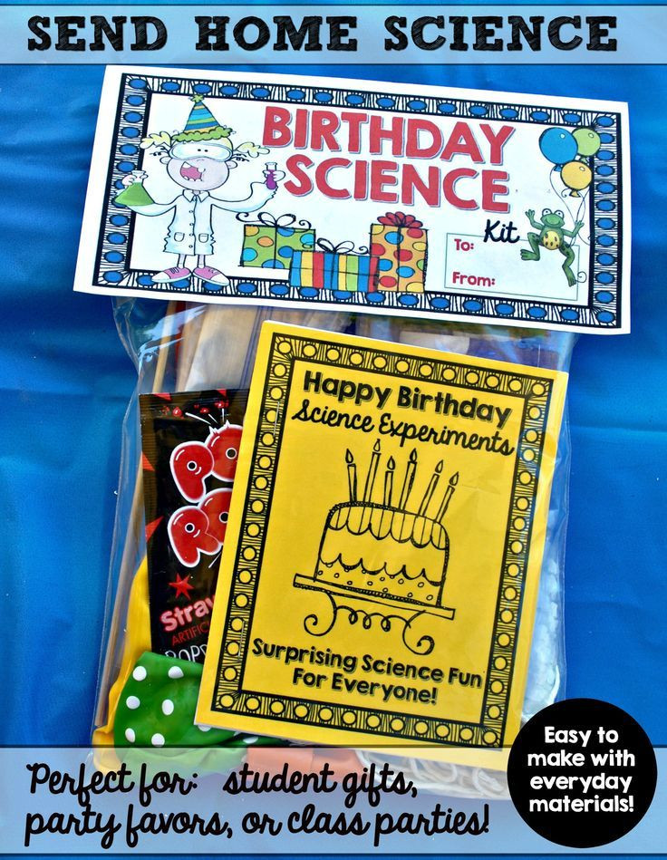 Best ideas about Birthday Gifts To Send
. Save or Pin Birthday Science Kits Send Home Science to Take Home Now.