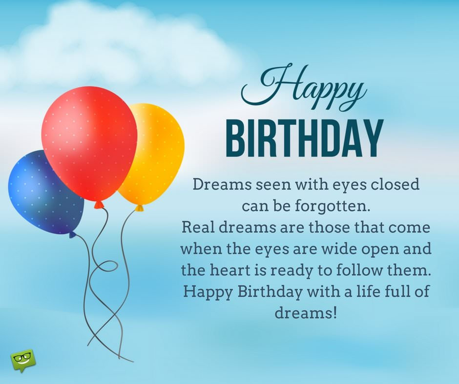 Best ideas about Birthday Greetings Quotes
. Save or Pin Inspirational Birthday Wishes Now.