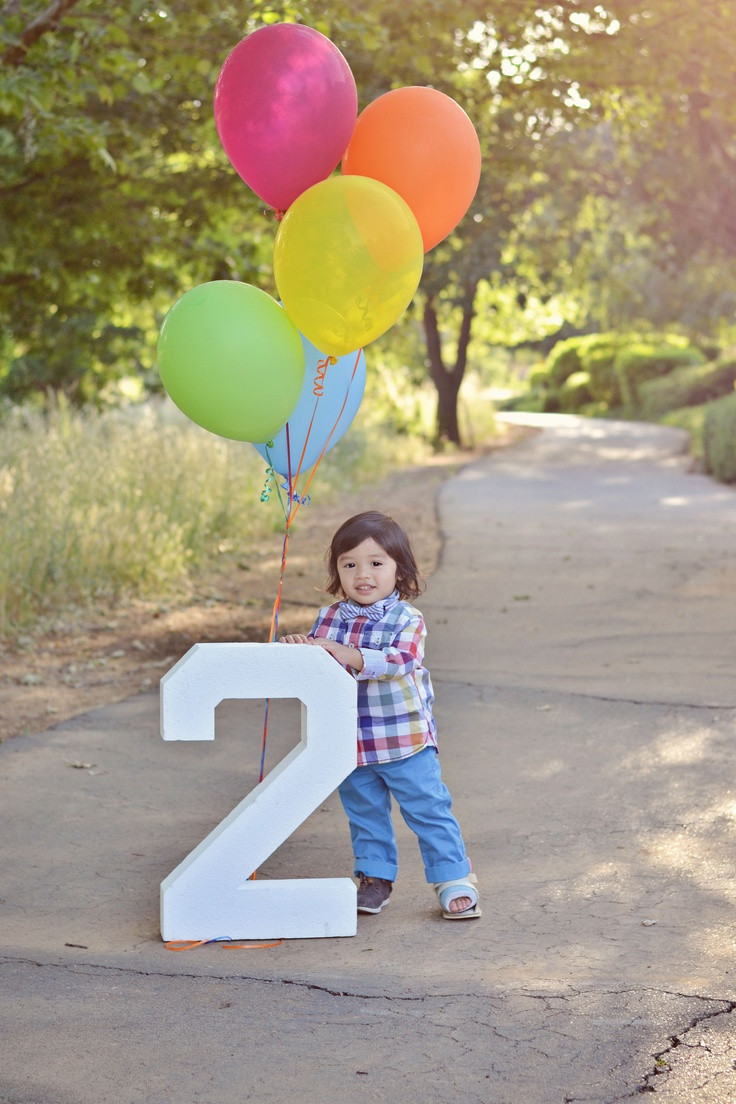 Best ideas about Birthday Ideas For 2 Year Old Boy
. Save or Pin Happy birthday Two year old boy child kid balloons 2 pose Now.