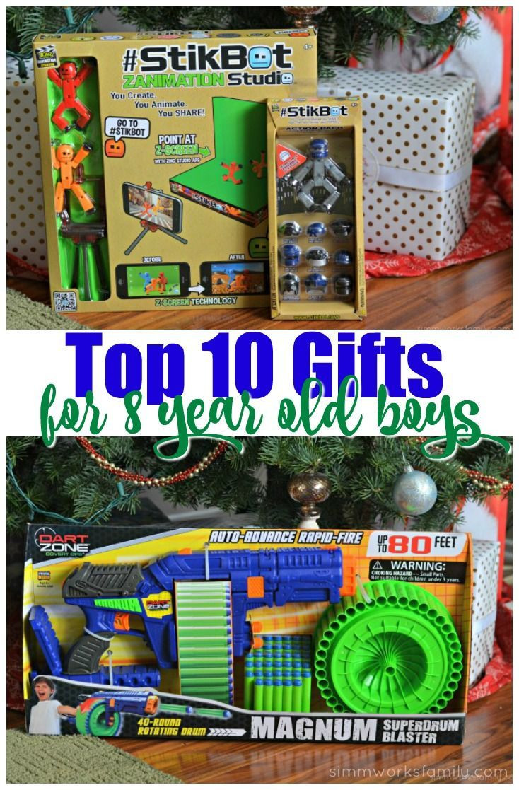 Best ideas about Birthday Ideas For 8 Year Old Boy
. Save or Pin Top 10 Gifts for 8 Year Old Boys Gift Ideas Now.