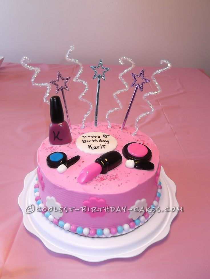Best ideas about Birthday Ideas For 8 Year Old Daughter
. Save or Pin Sweet Makeup Cake For An 8 Year Old Girl Now.
