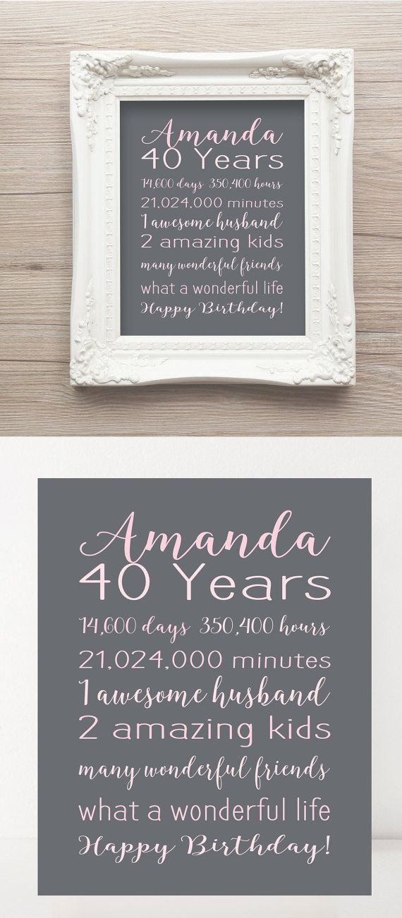 Best ideas about Birthday Ideas For Husband Turning 40
. Save or Pin Best 25 40th birthday ideas on Pinterest Now.