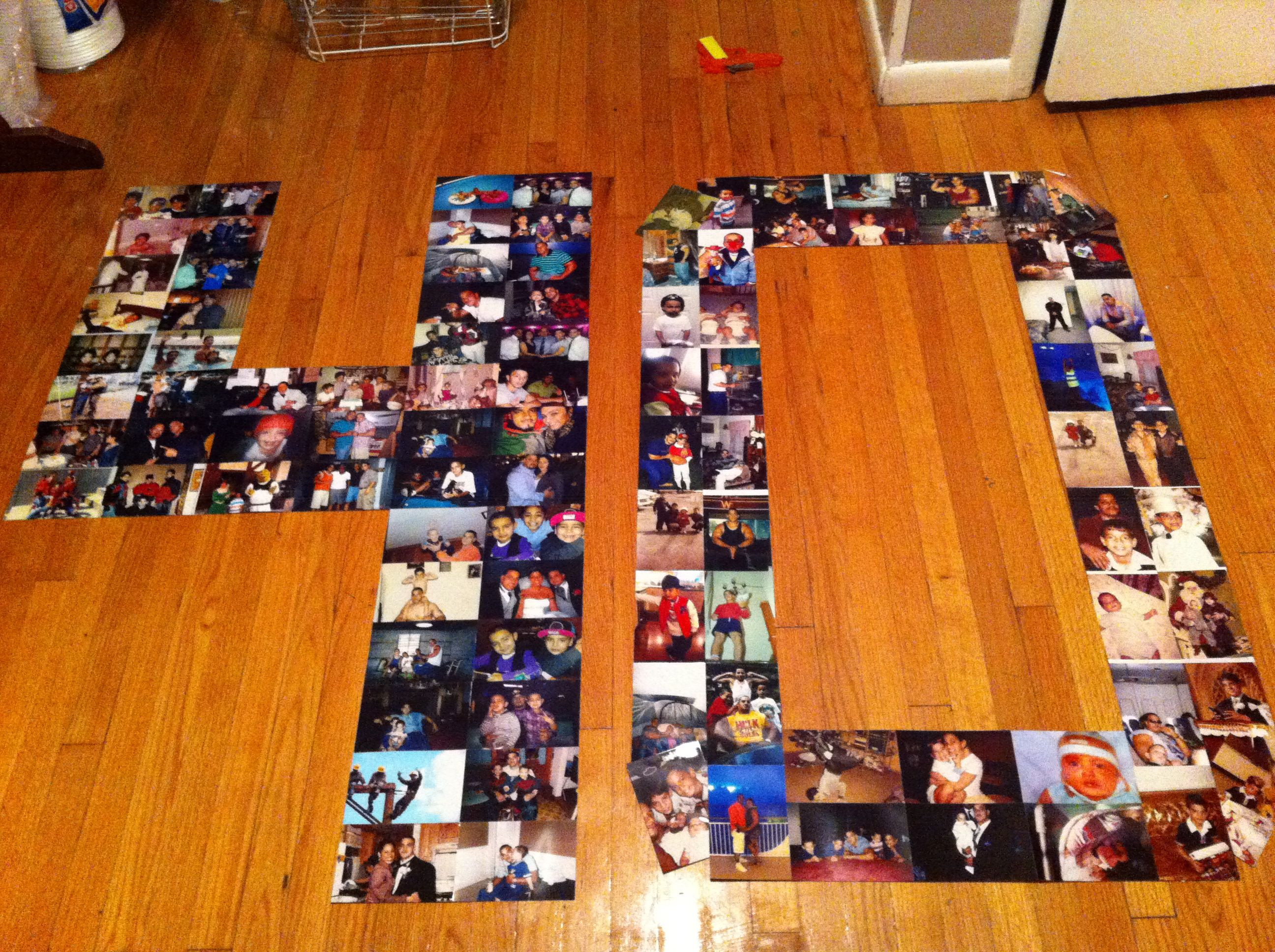 Best ideas about Birthday Ideas For Husband Turning 40
. Save or Pin Picture collage in the shape of the number 40 Now.