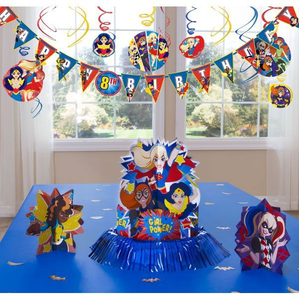Best ideas about Birthday Ideas In Dc
. Save or Pin DC Superhero Girls Decoration Kit Now.