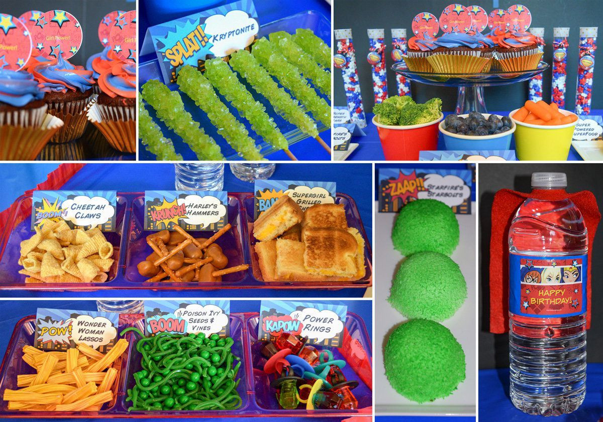 Best ideas about Birthday Ideas In Dc
. Save or Pin DC Superhero Girls Party Food Now.