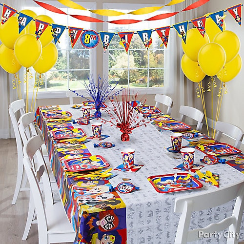 Best ideas about Birthday Ideas In Dc
. Save or Pin DC Super Hero Girls Party Table Idea Table Decorating Now.