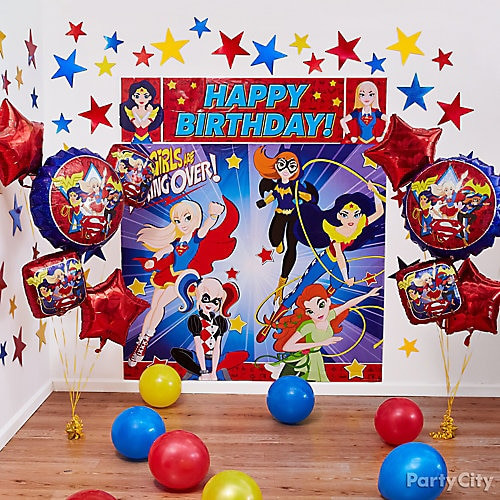 Best ideas about Birthday Ideas In Dc
. Save or Pin DC Super Hero Girls Scene Setter Decorating Idea Now.