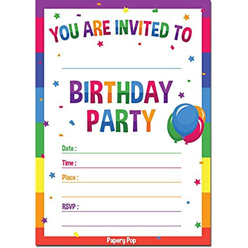 Best ideas about Birthday Invitation Card
. Save or Pin Birthday Invitation Cards Amazon Now.