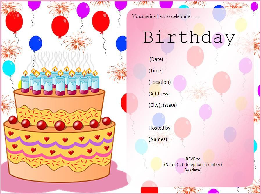 Best ideas about Birthday Invitation Card Maker
. Save or Pin Get Birthday Party Invitation Template Now.