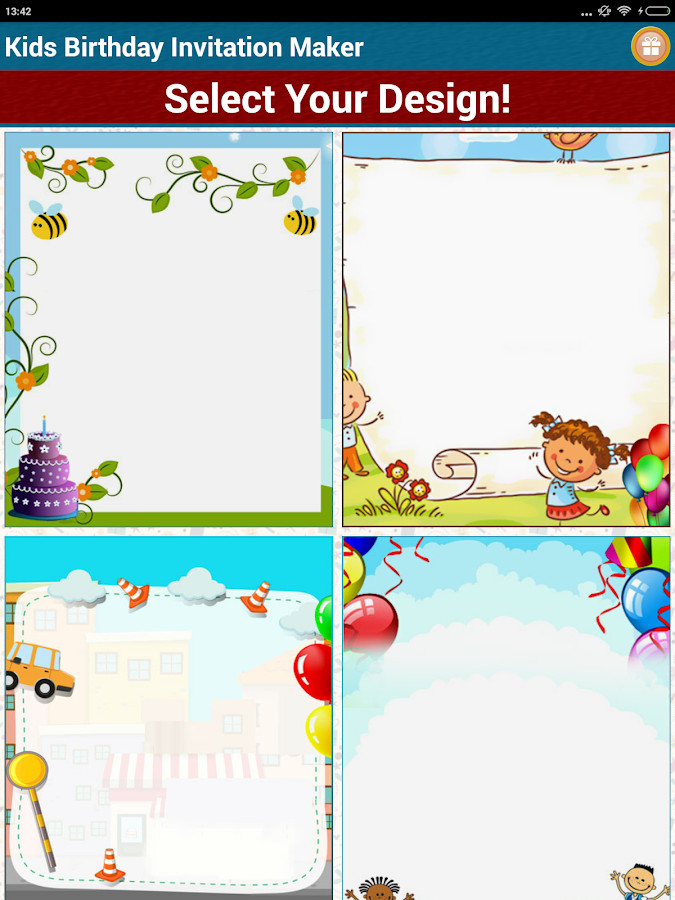 Best ideas about Birthday Invitation Card Maker
. Save or Pin Kids Birthday Invitation Maker Android Apps on Google Play Now.