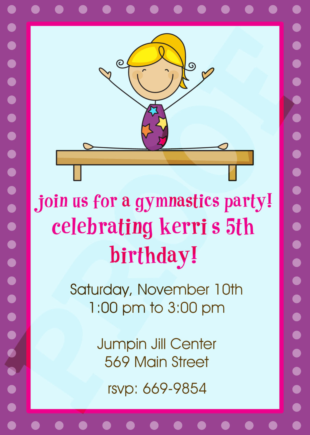 Best ideas about Birthday Invitations Online Free
. Save or Pin Free Printable Gymnastic Birthday Invitations – Updated Now.