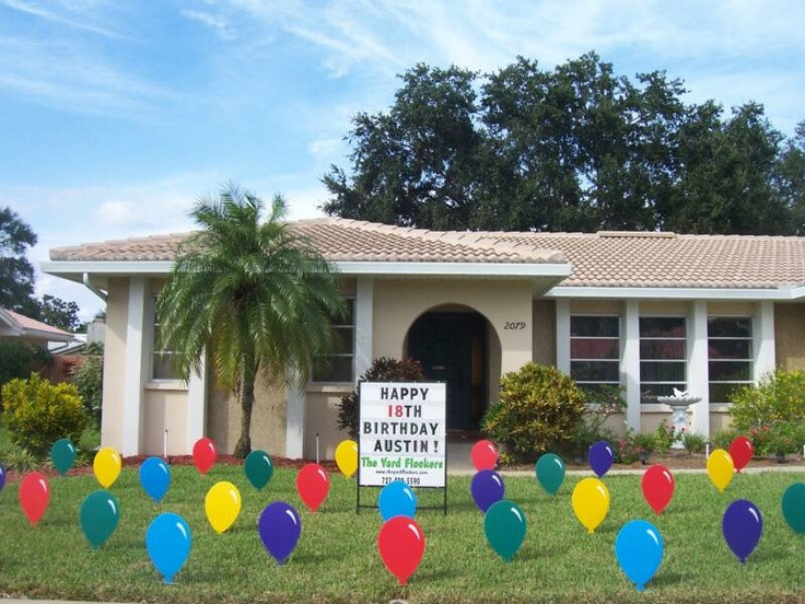 Best ideas about Birthday Lawn Decorations
. Save or Pin 23 best images about Lawn Event Signs on Pinterest Now.