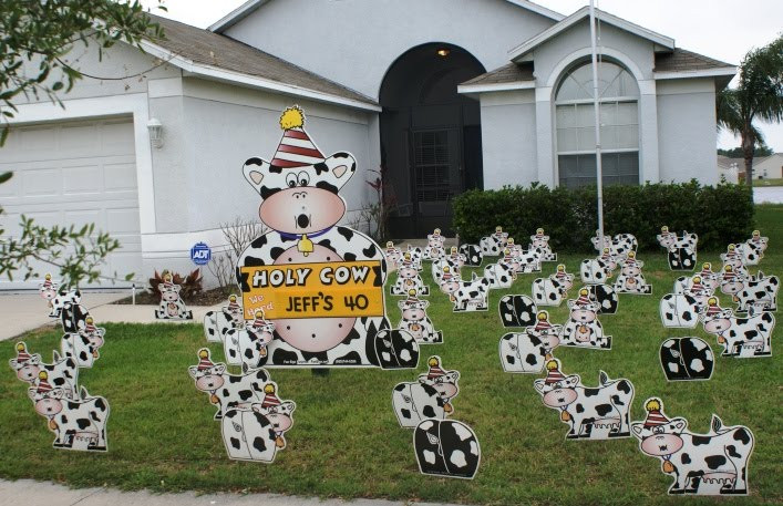 Best ideas about Birthday Lawn Decorations
. Save or Pin BIRTHDAY YARD FLOCKING & DECORATIONS TAMPA FL CALL Now.