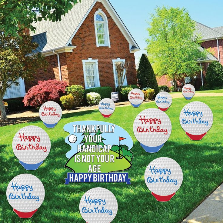 Best ideas about Birthday Lawn Decorations
. Save or Pin 8 best Southern Pines NC Birthday Lawn Signs & Stork Now.