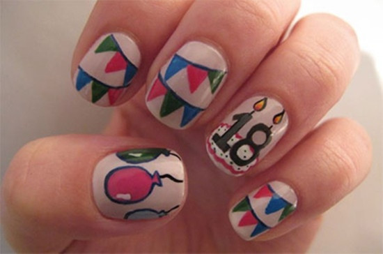 Best ideas about Birthday Nail Ideas
. Save or Pin 50 Stylish Happy Birthday Nail Art Ideas Now.