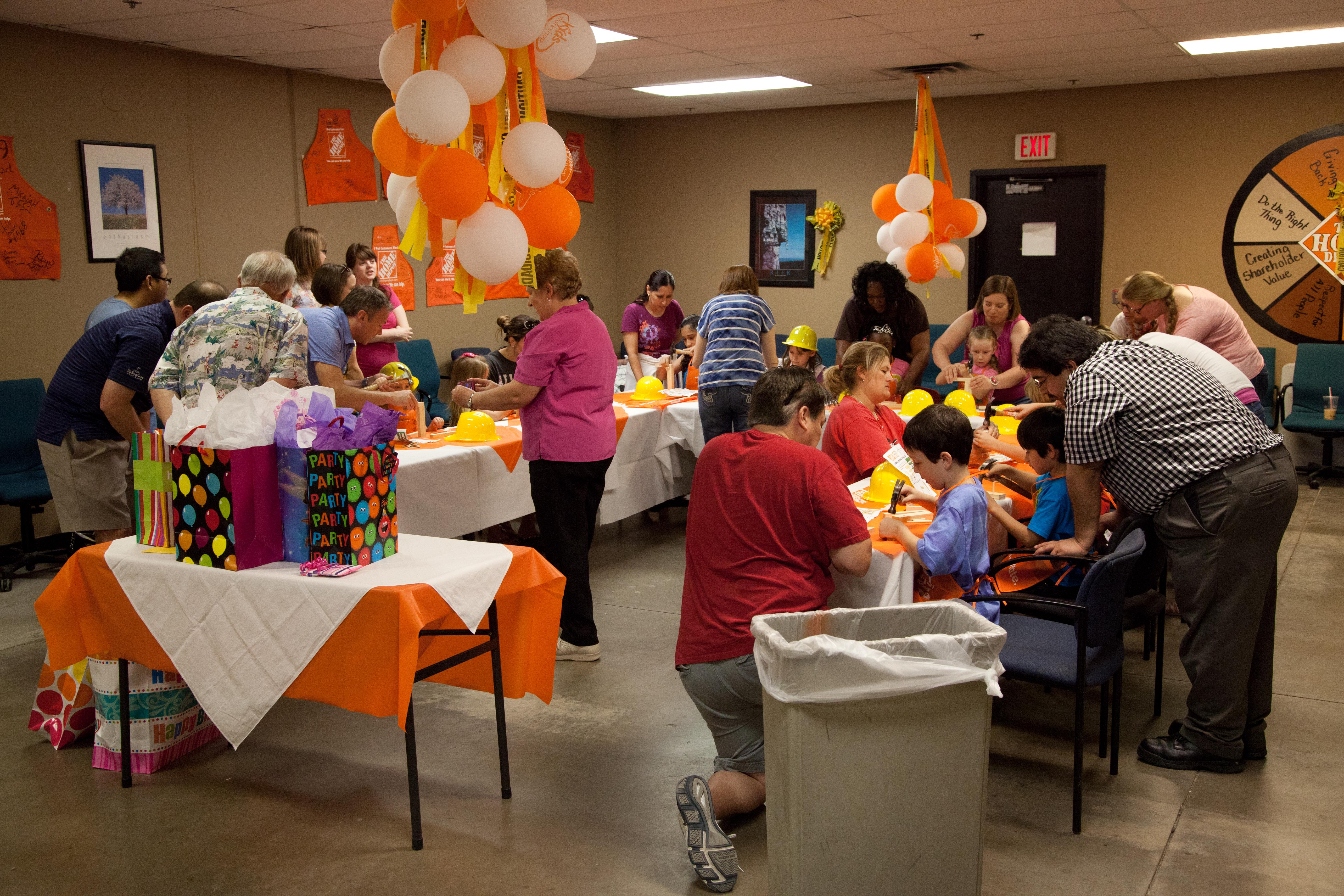 Best ideas about Birthday Party At Home
. Save or Pin home depot kids workshop party Dad Is Learning Now.