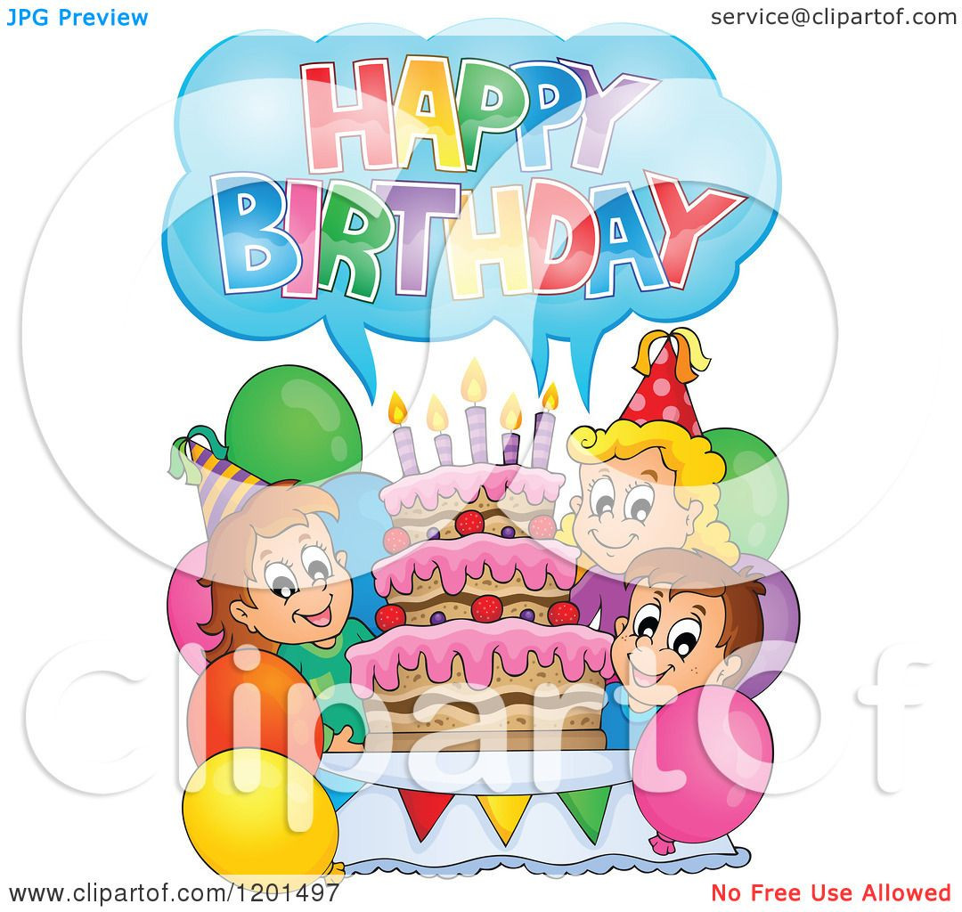 Best ideas about Birthday Party Cartoon
. Save or Pin Cartoon of Children Shouting Happy Birthday Around a Cake Now.