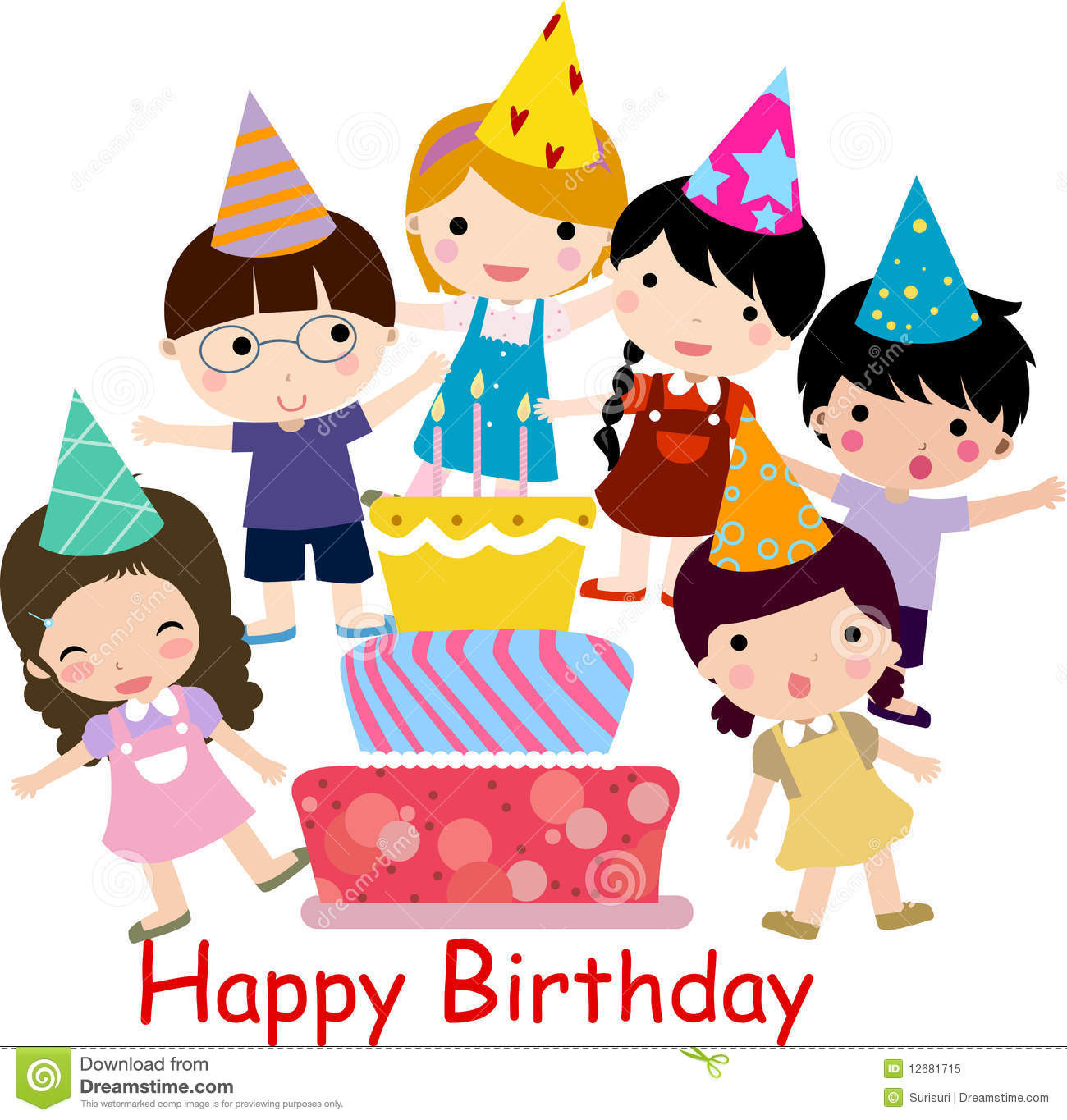 Best ideas about Birthday Party Cartoon
. Save or Pin Birthday celebration stock vector Illustration of Now.