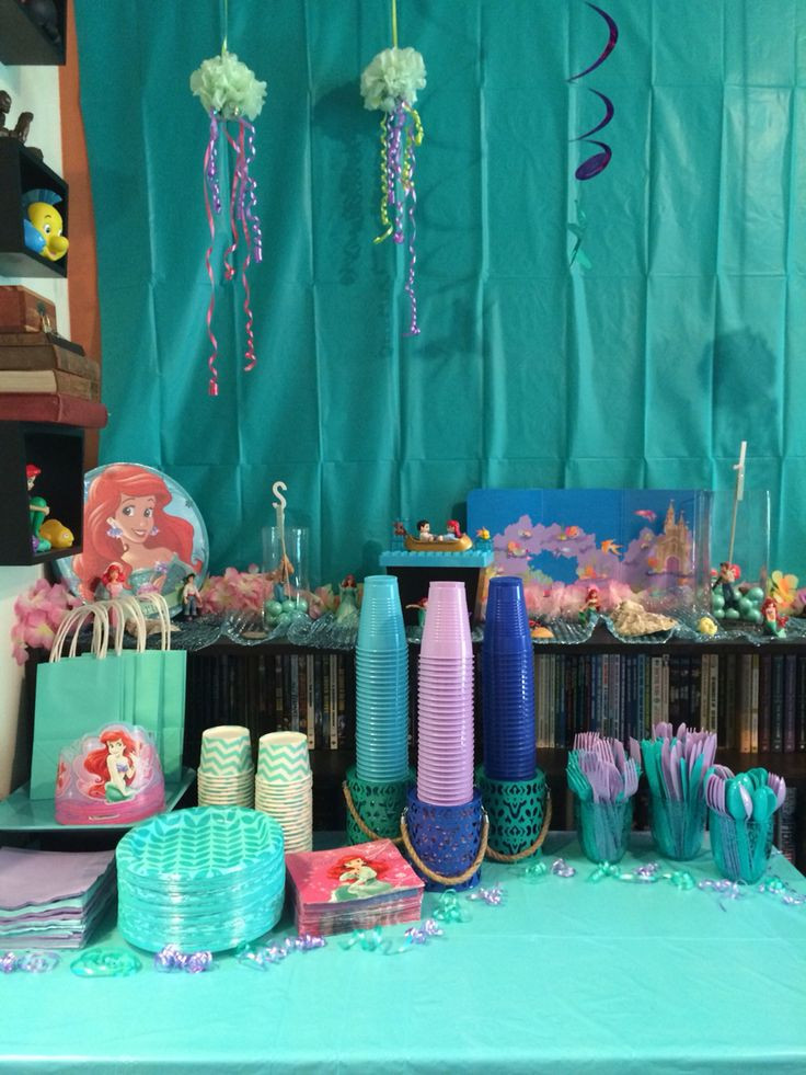 Best ideas about Birthday Party Decor
. Save or Pin Disney s The Little Mermaid Girl s Birthday Party Now.