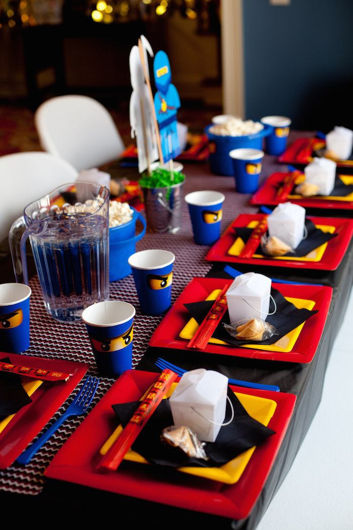 Best ideas about Birthday Party Decor
. Save or Pin Kara s Party Ideas Ninjago Themed Birthday Party Planning Now.