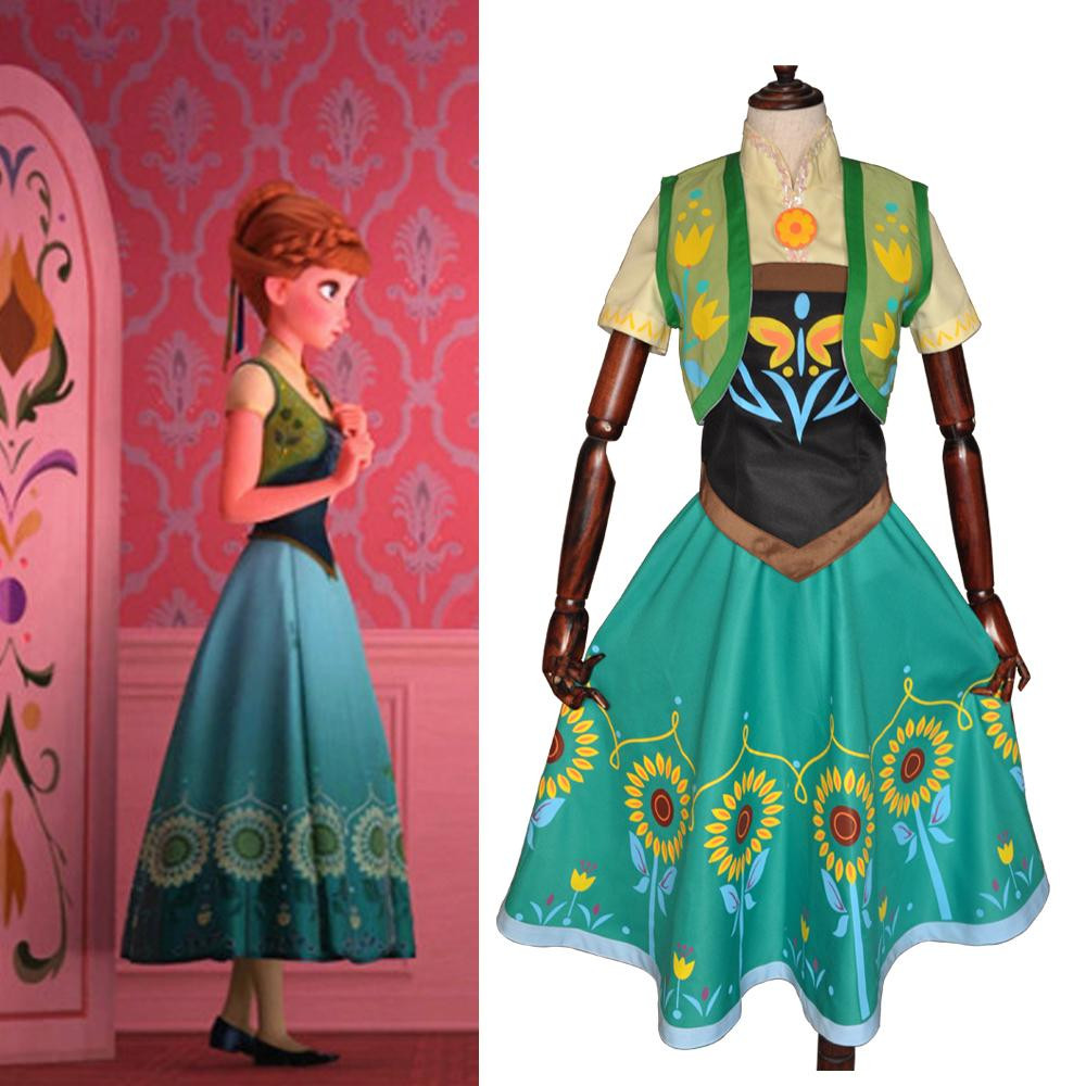 Best ideas about Birthday Party Dresses For Adults
. Save or Pin Halloween Costume for women Princess anna cosplay costume Now.