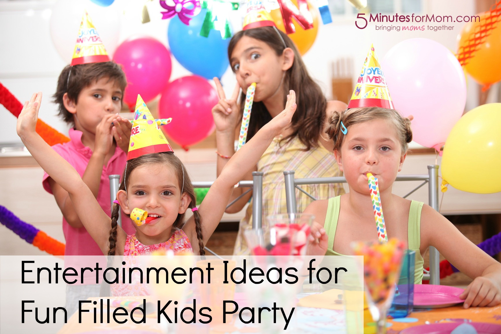 Best ideas about Birthday Party Entertainment
. Save or Pin Entertainment Ideas for Fun Filled Kids Party 5 Minutes Now.